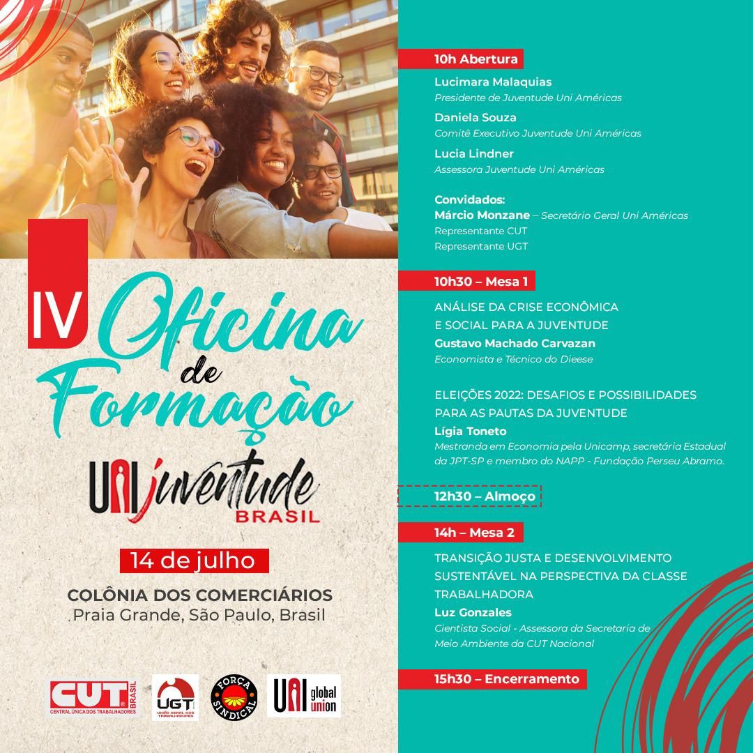 UNI Brasil realiza 10ª Oficina de Formação 2022